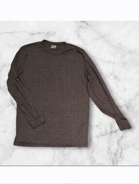 32 Degrees Heat T Shirt Womens Basic Long Sleeve Crew Neck